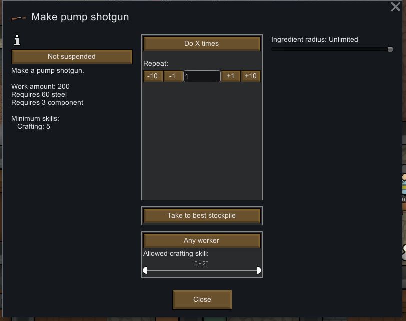 How to make components in rimworld