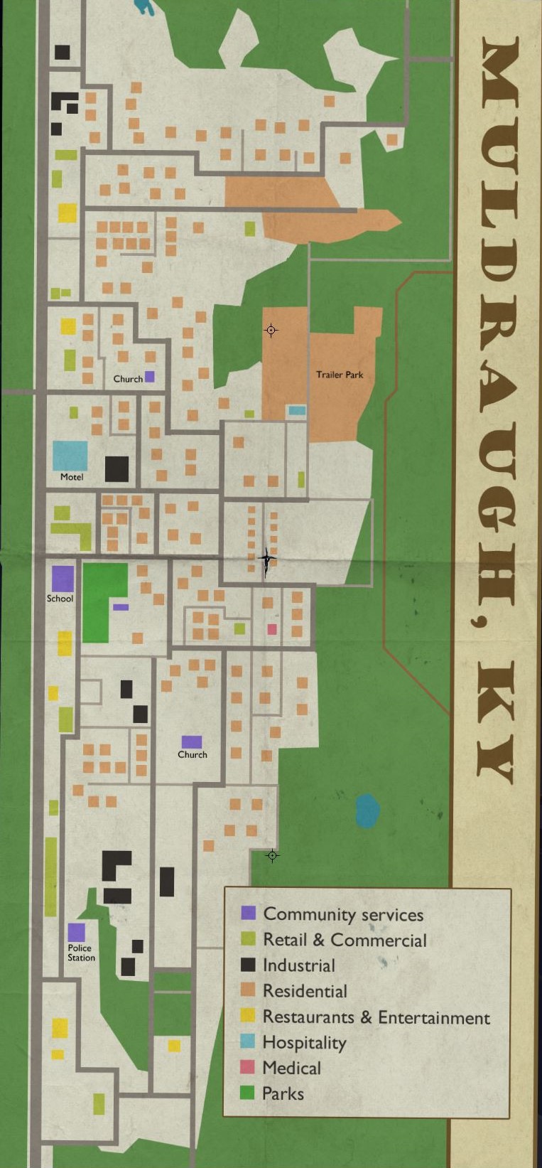 Project Zomboid Muldraugh Map - Build 41 — Set Ready Game