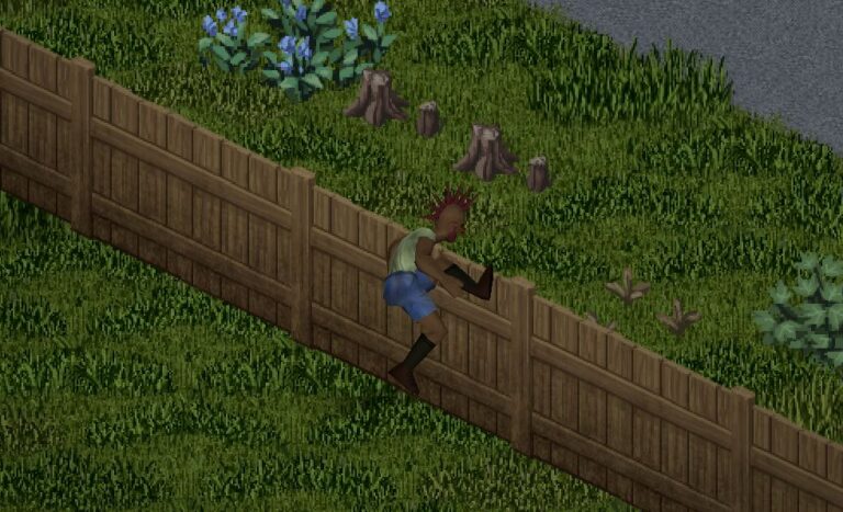 How to Jump/Climb Over Fences in Project Zomboid — Set Ready Game