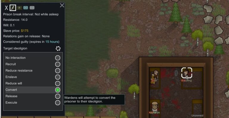 rimworld ideology convert colonist