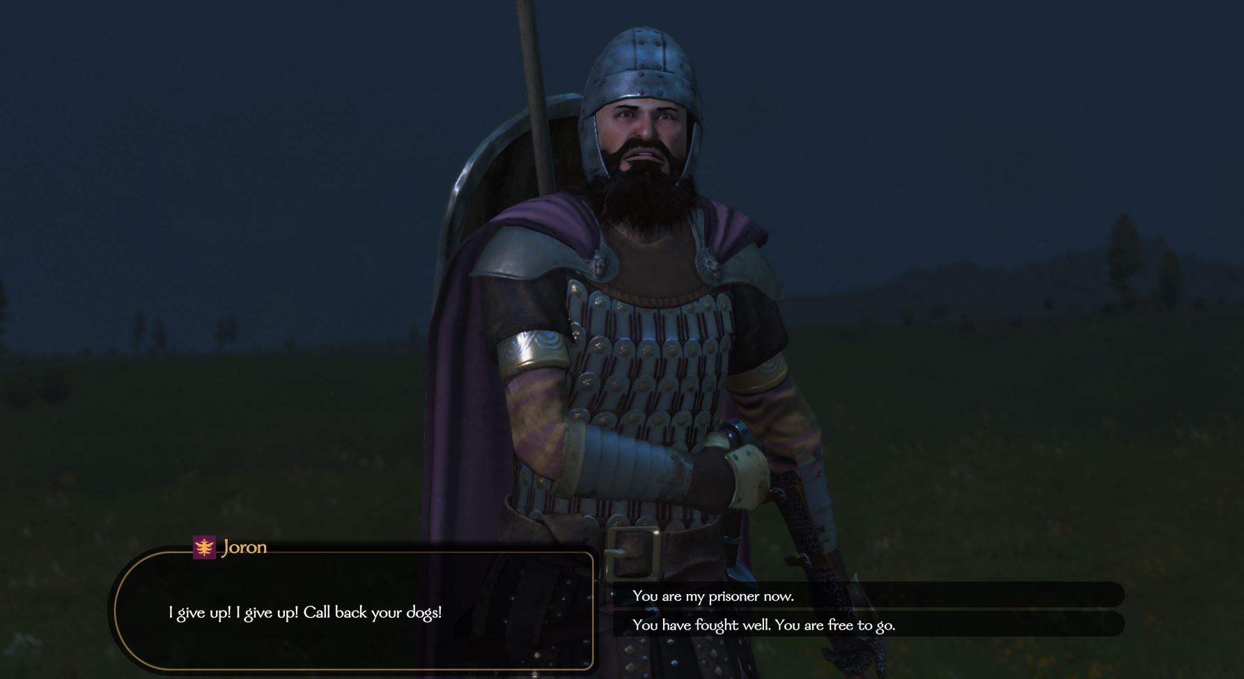 mount and blade prisoner lord